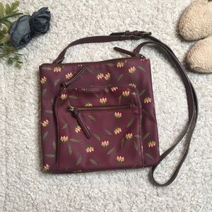 Sonoma Floral Print Crossbody purse